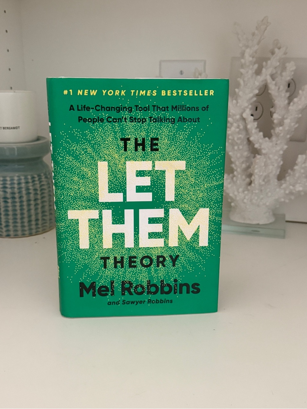 The Let Them Theory by Mel Robbins Hardcover Book Great Condition
